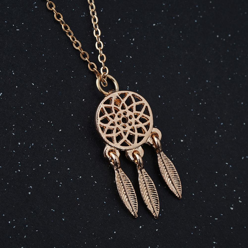 Urban Gypsy Boho Dreamcatcher Necklace